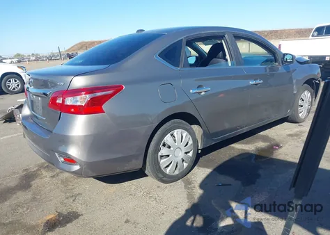 2017 Nissan Sentra Sv из США, поврежденный, VIN 3N1AB7AP3HL654446